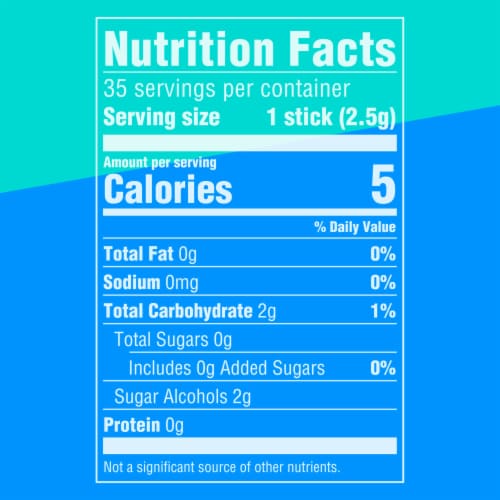 Extra Gum Peppermint Sugar Free Chewing Gum Bulk Pack Perspective: bottom