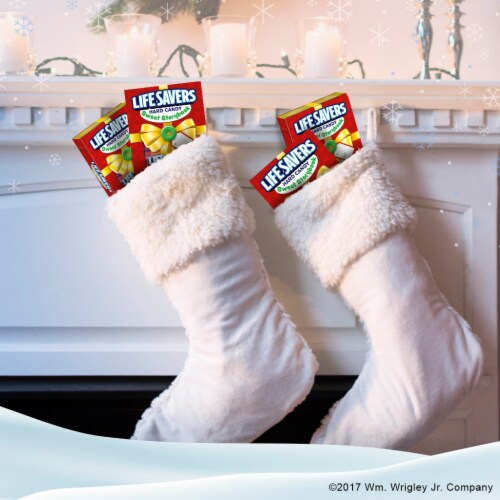 LIFE SAVERS 5 Flavor Hard Candy Holiday Candy Storybook Christmas Stocking Stuffers Perspective: bottom