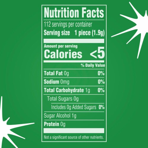 Orbit Gum Spearmint Sugar Free Chewing Gum Bulk Pack Perspective: bottom