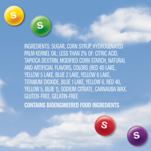 Skittles Original Chewy Candy Fun Size Candy Perspective: bottom