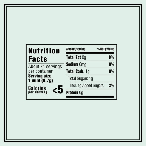 Altoids Classic Peppermint Breath Mints Hard Candy Tin Perspective: bottom