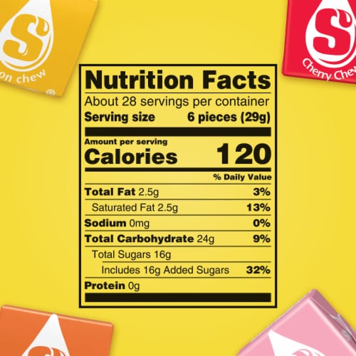 Starburst Original Chewy Candy Family Size Resealable Bulk Bag Perspective: bottom