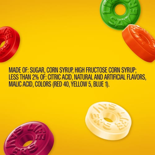 LIFE SAVERS Hard Candy 5 Flavors Party Size Bag Perspective: bottom