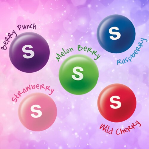 Skittles Wild Berry Valentine Class Exchange Candy Perspective: bottom