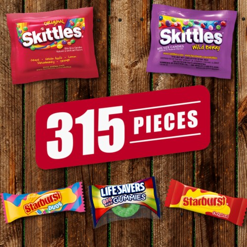 Mars Assorted Fun Size Halloween Candy Mix Perspective: bottom