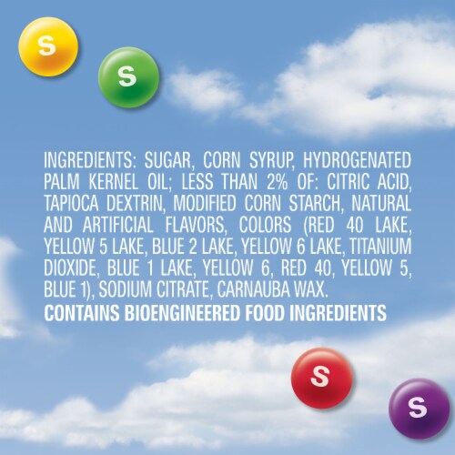 Skittles Original Book of Awesome Chewy Christmas Candy Box Perspective: bottom