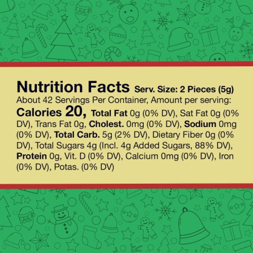 Life Savers 5 Flavors Christmas Hard Candy Storybook Gift Box Perspective: bottom