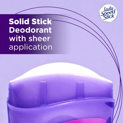 Lady Speed Stick Invisible Dry Shower Fresh Antiperspirant Deodorant Stick Perspective: bottom