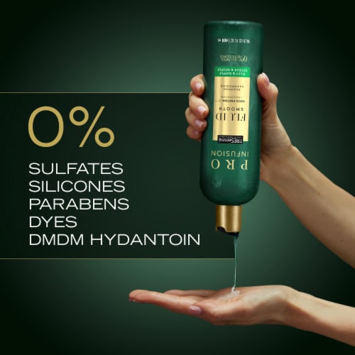 TRESemmé Cruelty-Free Pro Infusion Fluid Smooth Sulfate-Free Shampoo Perspective: bottom