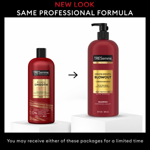 TRESemmé Keratin Smooth Shampoo Perspective: bottom