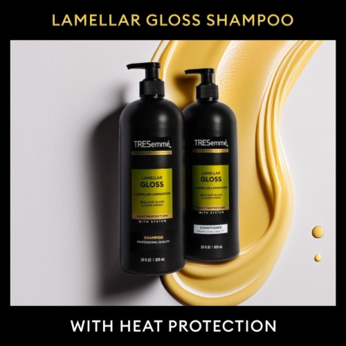 TRESemmé shampoo lamellar gloss 28 Fl Oz Perspective: bottom