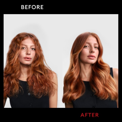 TRESemmé Silk Hair Serum for Intense Salon-Level Shine, Keratin with Heat Protection, Frizz Control Perspective: bottom