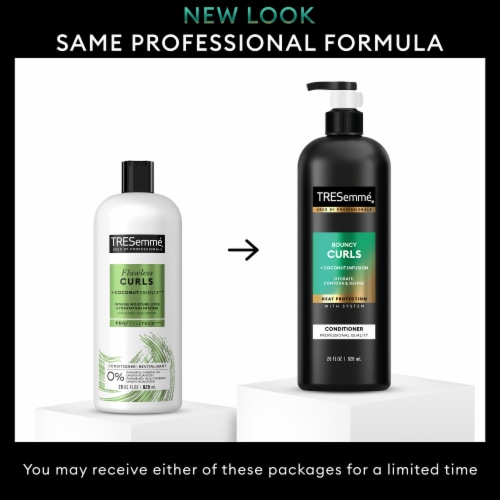 TRESemmé Flawless Curls Moisturizing Conditioner Perspective: bottom