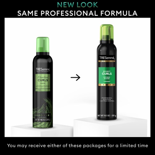 TRESemmé Flawless Curls Nourishing Mousse Perspective: bottom