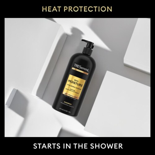 TRESemmé Rich Moisture Hydrating Shampoo with Pump Perspective: bottom