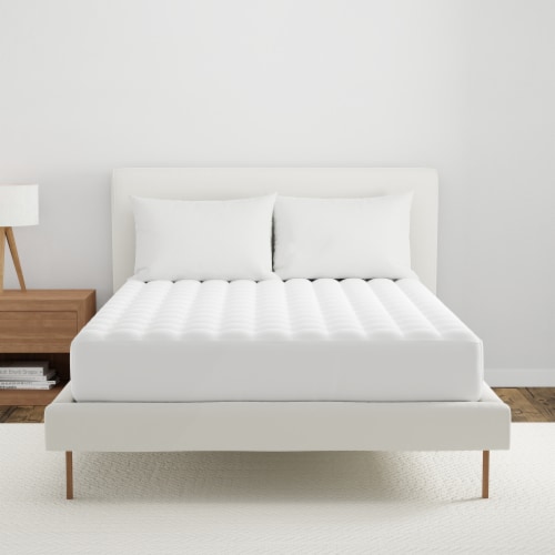 AllerEase® Soothing Cotton Mattress Pad Perspective: bottom