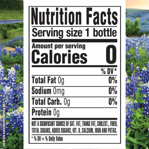 Ozarka® 100% Natural Spring Bottled Water Perspective: bottom
