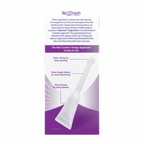 RepHresh Odor Eliminating Vaginal Gel Perspective: bottom