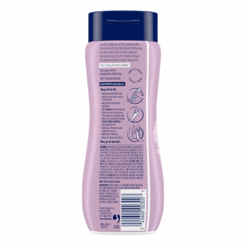 Nair Hair Remover Body Cream Soothing Aloe and Water Lily Scent Perspective: bottom
