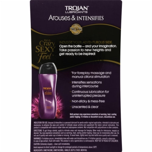 Trojan Lubricants Arouses & Intensifies Personal Lubricant Perspective: bottom