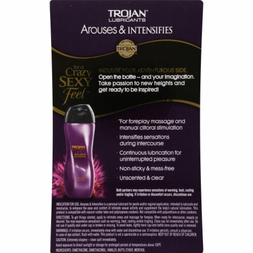 Trojan Lubricants Arouses & Intensifies Personal Lubricant Perspective: bottom