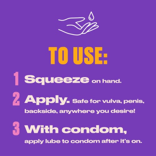 Trojan™ Premium Collection Arouses & Releases™ Personal Lubricant Perspective: bottom