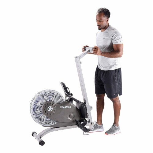Stamina Products 1406 ATS Folding Cardio Exercise Air Rower Rowing Machine Gray 1 Piece Fred Meyer