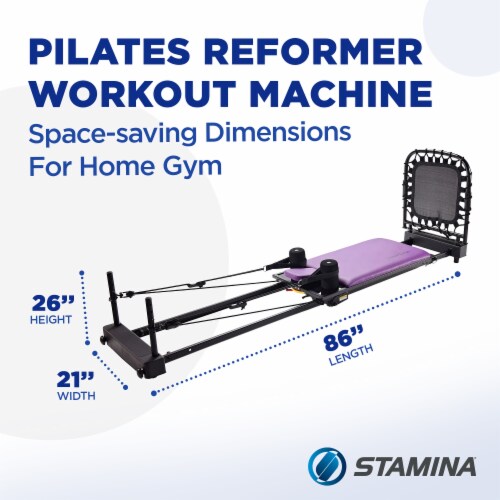 Stamina 55-4379 AeroPilates Reformer Plus Whole Body Resistance