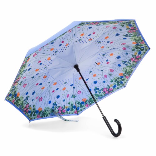 The Totes Inbrella Reverse Close Umbrella 