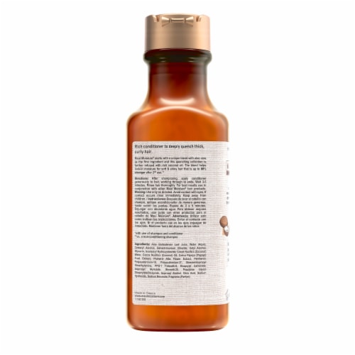 Maui Moisture Curl Quench + Coconut Oil Curl-Defining Anti-Frizz Conditioner Silicone Free Perspective: bottom