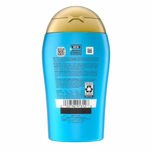 OGX Renewing + Argan Oil of Morocco Repairing Conditioner TSA-Compliant Travel Size Perspective: bottom