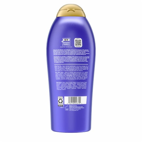 OGX Thick & Full + Biotin & Collagen Volumizing Conditioner Nutrient-Infused Perspective: bottom