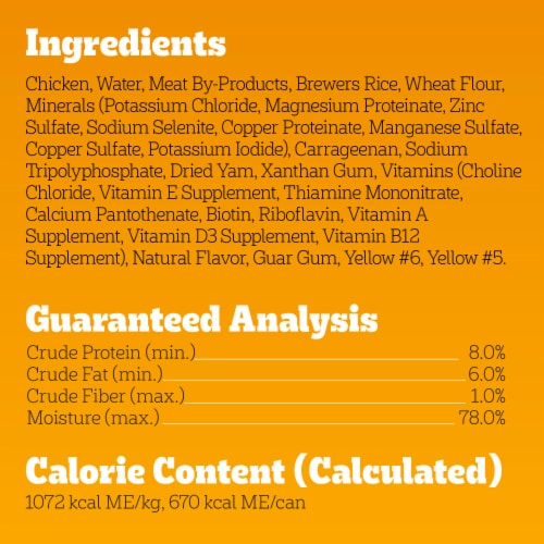 PEDIGREE CHOPPED GROUND DINNER Chicken Adult Canned Soft Wet Dog Food Perspective: bottom