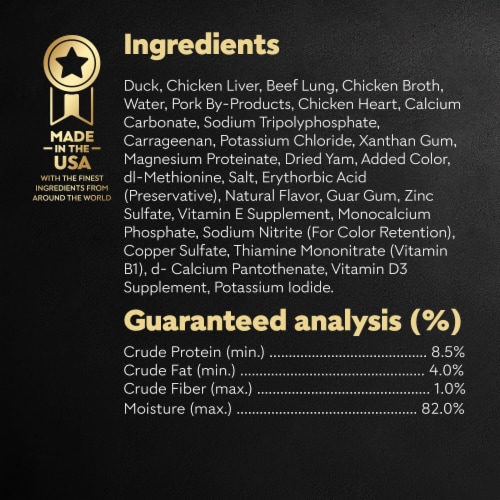 CESAR Classic Loaf in Sauce Duck Recipe Adult Wet Dog Food Perspective: bottom
