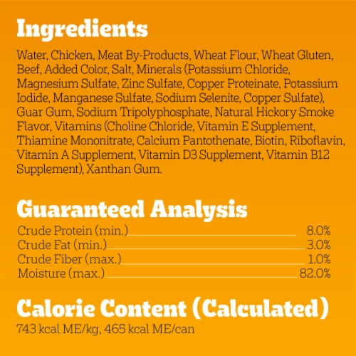 Pedigree Choice Cuts™ In Gravy Beef Adult Soft Wet Canned Dog Food Perspective: bottom