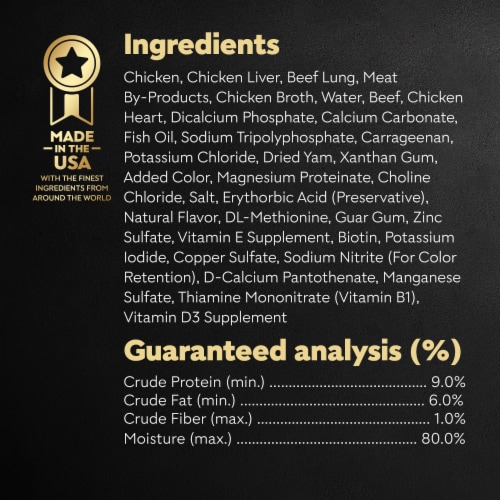 Cesar Chicken & Beef Loaf Puppy Wet Dog Food Perspective: bottom