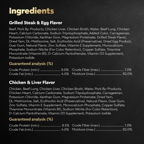 Cesar Steak & Egg Chicken & Liver Breakfast and Dinner Mealtime Adult Wet Dog Food Perspective: bottom