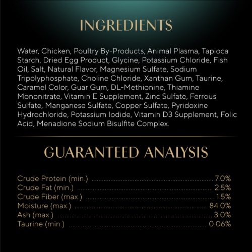 Sheba Perfect Portions Adult Wet Cat Food Cuts in Gravy Roasted Chicken Perspective: bottom