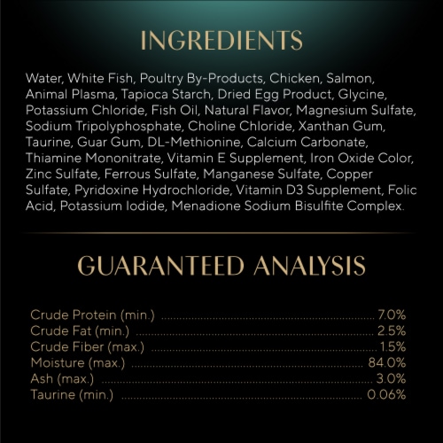 Sheba Perfect Portions Cuts in Gravy Gourmet Salmon Adult Wet Cat Food Perspective: bottom