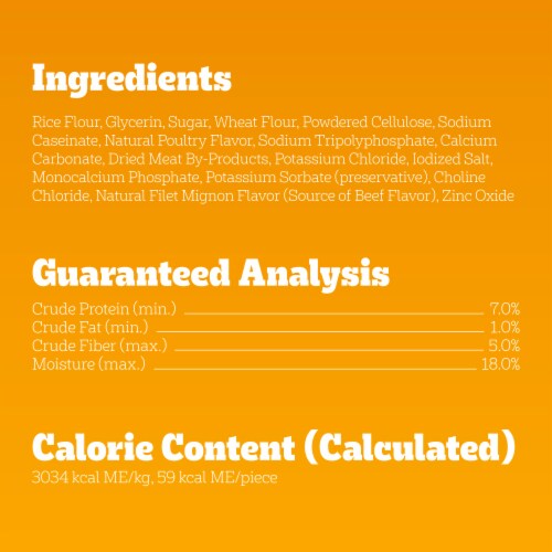 Pedigree Mini Jumbone Small Dog Treats, Beef Flavor, 21 oz. Bag Perspective: bottom