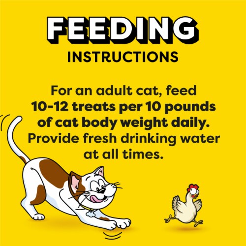 Temptations Meaty Bites Soft and Savory Cat Treats Chicken Flavor Perspective: bottom