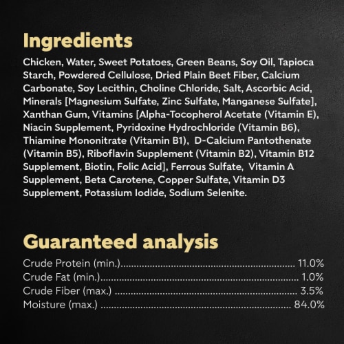 Cesar® Wholesome Bowls Chicken Sweet Potatoes & Green Beans in Broth Wet Dog Food Perspective: bottom
