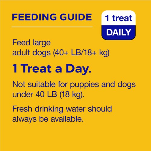 PEDIGREE DENTASTIX Fresh Flavor Large Dog Dental Treats Perspective: bottom