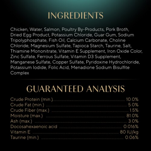 Sheba Perfect Portions Soft Wet Kitten Food Pate Salmon Perspective: bottom