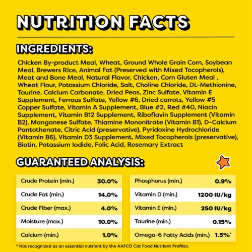 Temptations Complete Nutrition Tasty Chicken Flavor Adult Dry Cat Food Perspective: bottom