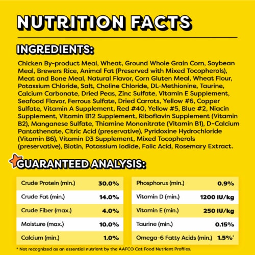 Temptations Complete Nutrition Seafood Medley Flavor Adult Dry Cat Food Perspective: bottom