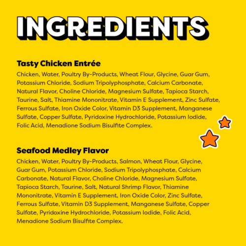 Temptations Paté in Gravy Tasty Chicken and Seafood Medley Adult Wet Cat Food Variety Pack Perspective: bottom