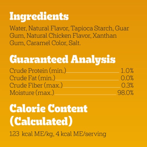 Pedigree Drizzlers Adult Wet Dog Savory Sauce Natural Chicken Flavor Perspective: bottom