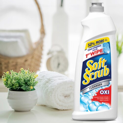 Soft Scrub® with Bleach Cleanser, 36 oz - Kroger