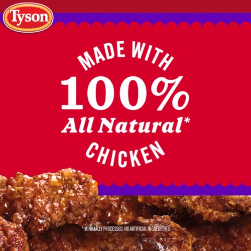 Tyson Frozen Sweet BBQ Flavored Chicken Strips Perspective: bottom